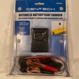 NIP Cen-Tech Automatic Battery Float Charger Item #69955